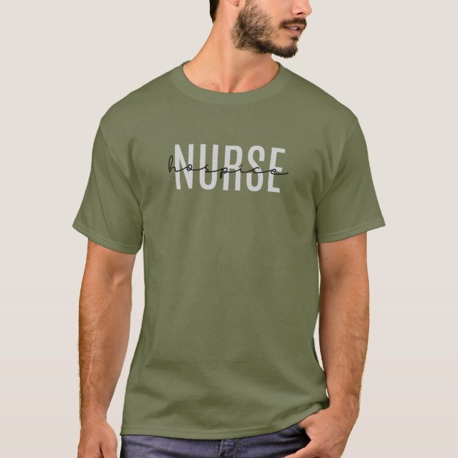 Camiseta Hospice Nurse  (Frente)