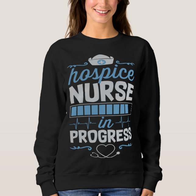 Camiseta Hospice Nurse In Progress Nursing School Student C (Frente)