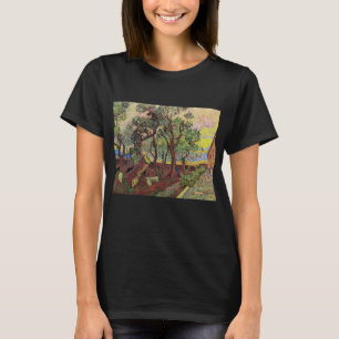Camiseta Hospital e Jardim de São Paulo de Vincent van Gogh