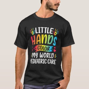 Camiseta Hospital Enfermeiro - Pequenas Mãos Colorem Minha