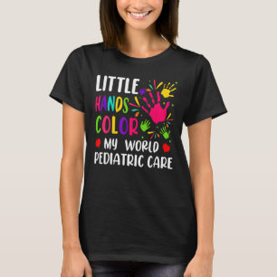 Camiseta Hospital Enfermeiro - Pequenas Mãos Colorem Minha