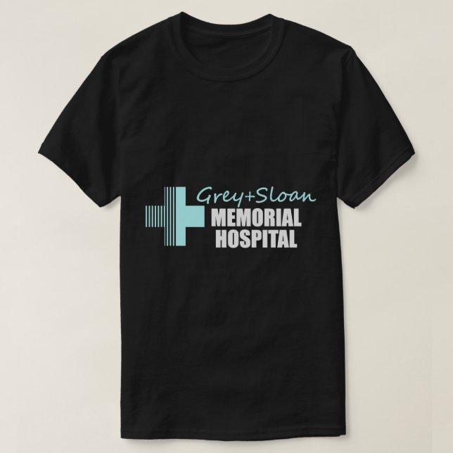 Camiseta Hospital Memorial do Sloan da cinza Hoodie Pullove (Frente do Design)