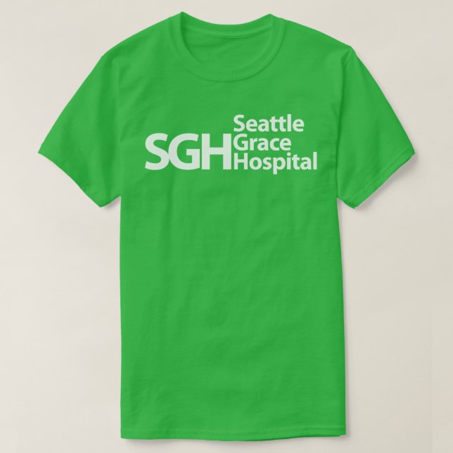 Camiseta Hospital Seattle Grace (Frente do Design)