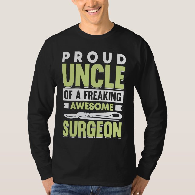 Camiseta Hospital Surgery Medical Doctor Surgeon Uncle (Frente)