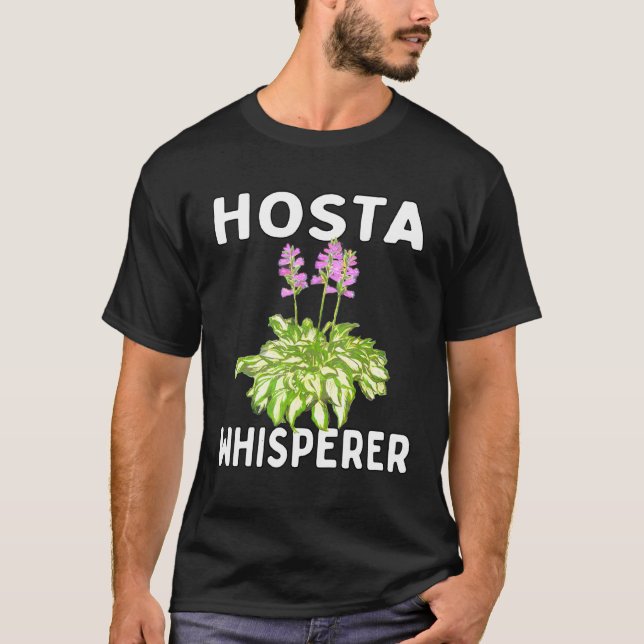 Camiseta Hosta Whisperer Garden Shade Lovperen (Frente)