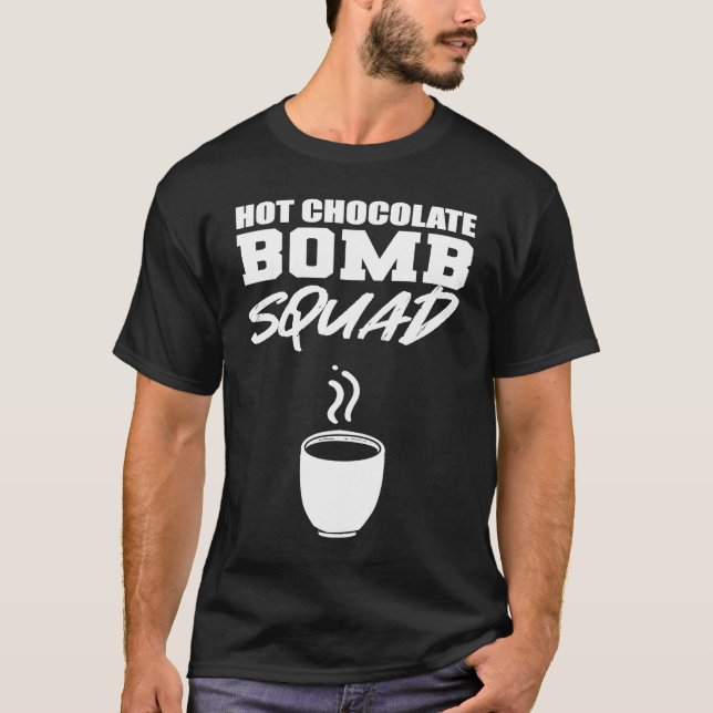 Camiseta Hot Chocolate Squad Bartender (Frente)