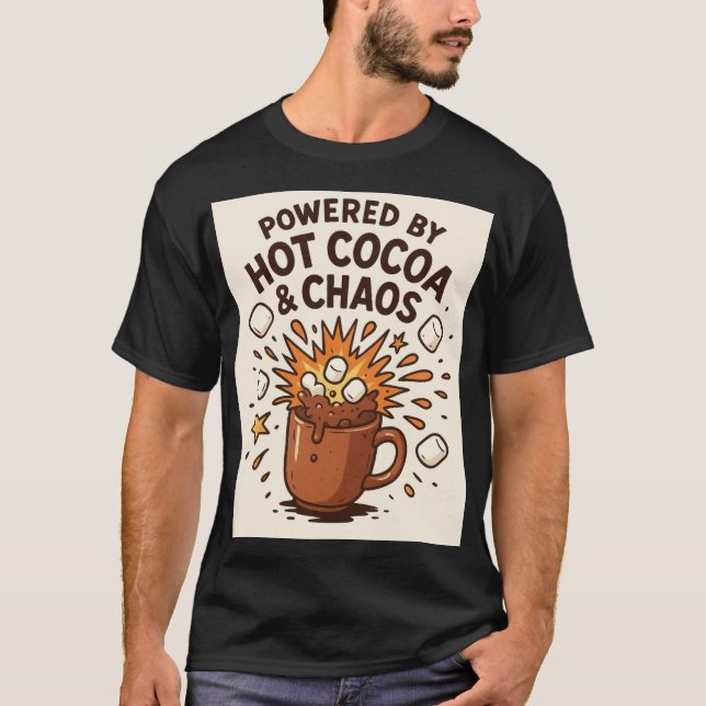 Camiseta Hot Cocoa Chaos Blast (Frente)