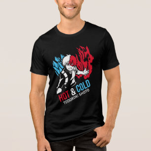 Camiseta "Hot & Cold - Teto Todoroki Shoto"