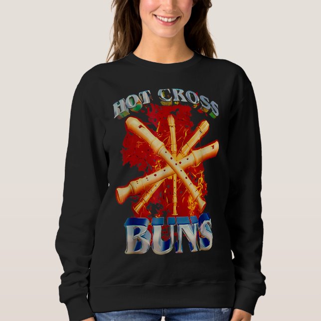 Camiseta Hot Cross Buns Engraçado (Frente)