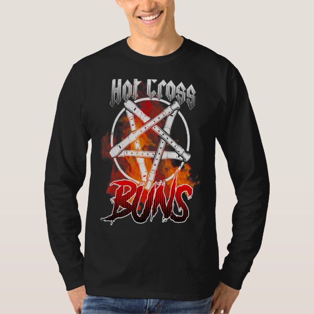 Camiseta Hot Cross Buns Roupa Design 1 (Frente)