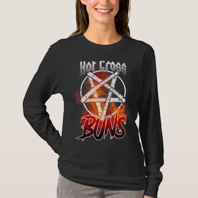Camiseta Hot Cross Buns Roupa Design 1 (Frente)