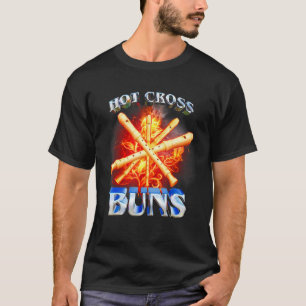 Camiseta Hot Cross Buns Roupa Vintage