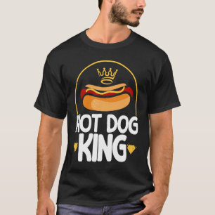 Camiseta Hot Dog Adulto Hot Dog King