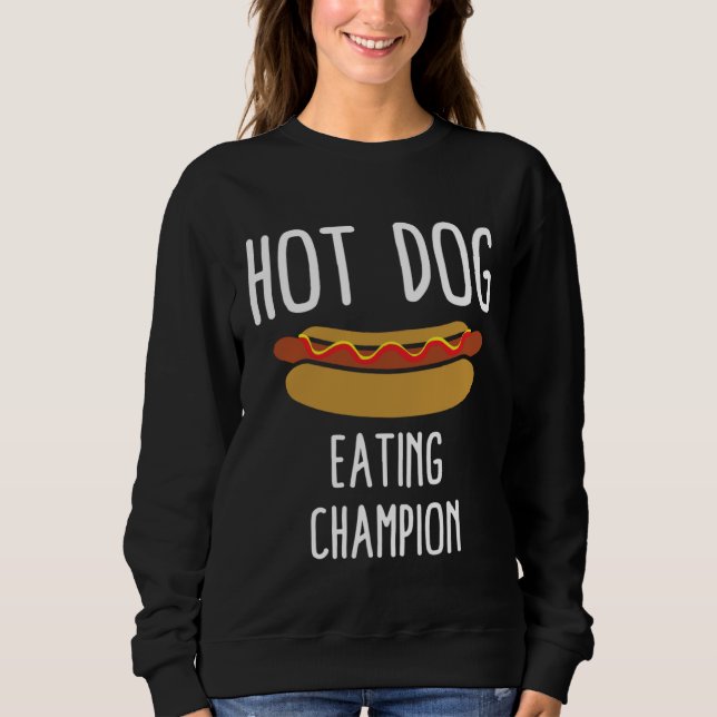 Camiseta Hot Dog Eating Champion (Frente)