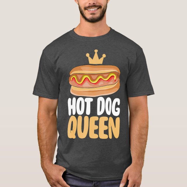 Camiseta Hot Dog Gift Rainha Hotdog (Frente)
