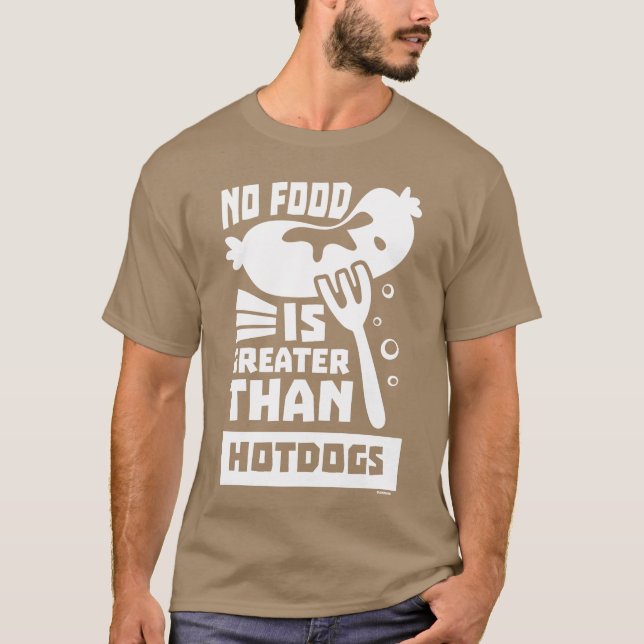 Camiseta Hot dog grilling snack car Fast Food retro (Frente)