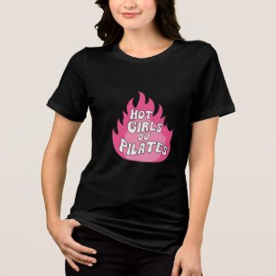 Camiseta Hot Girls Do Pilates Sticker