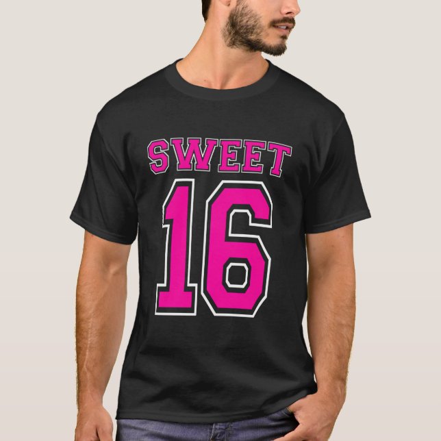 Camiseta Hot K Sweet 16 16Th Py Jersey Sixn (Frente)