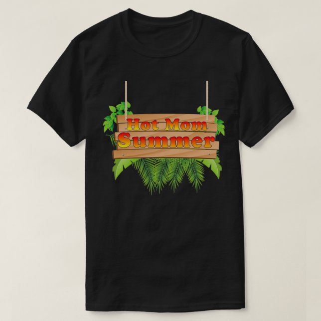 Camiseta Hot Mãe Summer EssentialCopy (Frente do Design)