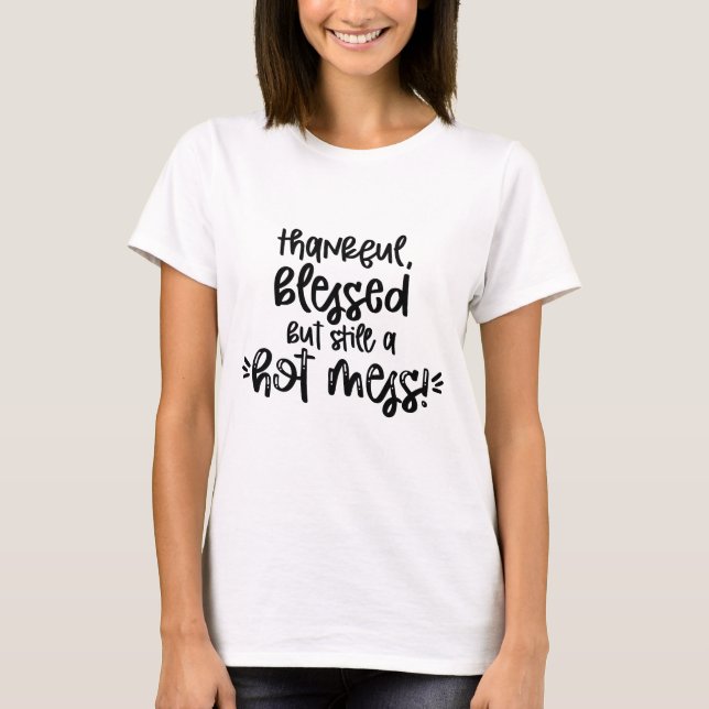 Camiseta Hot Mess (Frente)