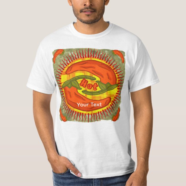Camiseta Hot Pepper yin yang (Frente)