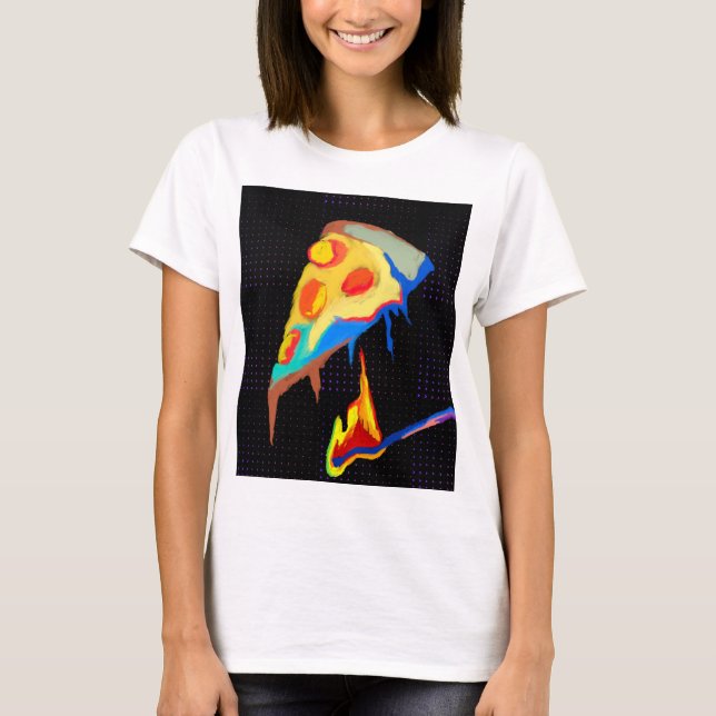 CAMISETA HOT PIZZA (Frente)