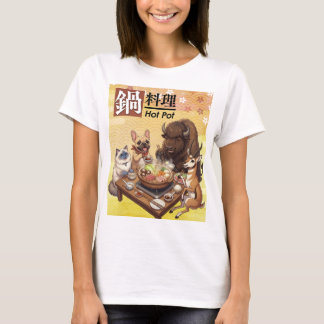 Camiseta hot pot yosenabe -Ragdoll, French Bulldog... etc-