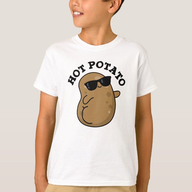 Camiseta Hot Potato Funny Veggie Pun (Frente)