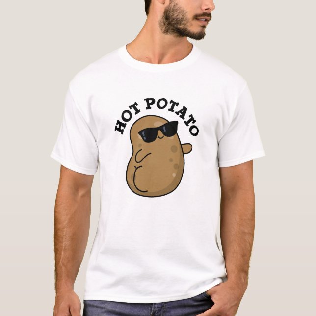 Camiseta Hot Potato Funny Veggie Pun (Frente)