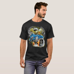 Camiseta Hot rod da abelha do monstro