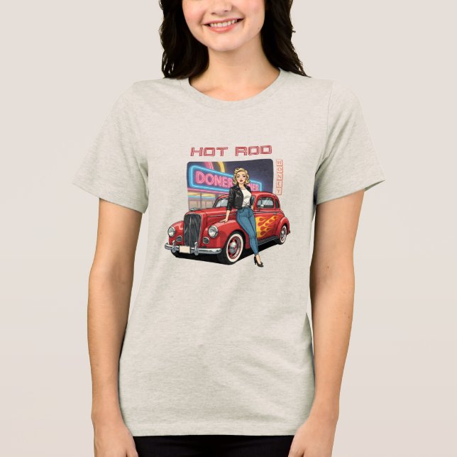 Camiseta Hot Rod Honey (Frente)
