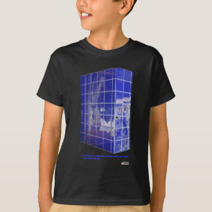 Camiseta Hot Springs, AR BlueTile Espelho Presentes Roupas