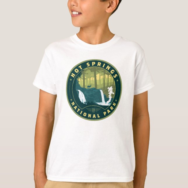 Camiseta Hot Springs National Park (Frente)