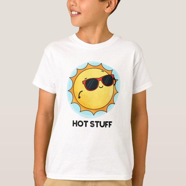 Camiseta Hot Study Sol Engraçado (Frente)