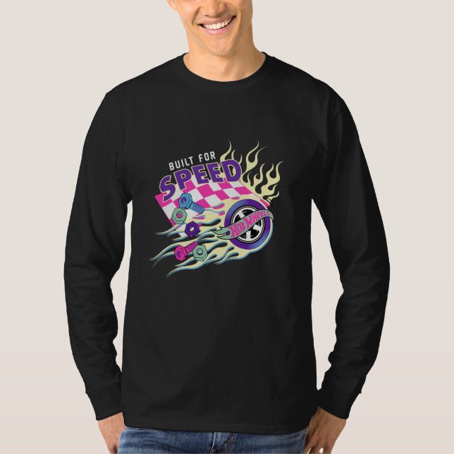Camiseta Hot Wheels - Construído para a Velocidade (Frente)