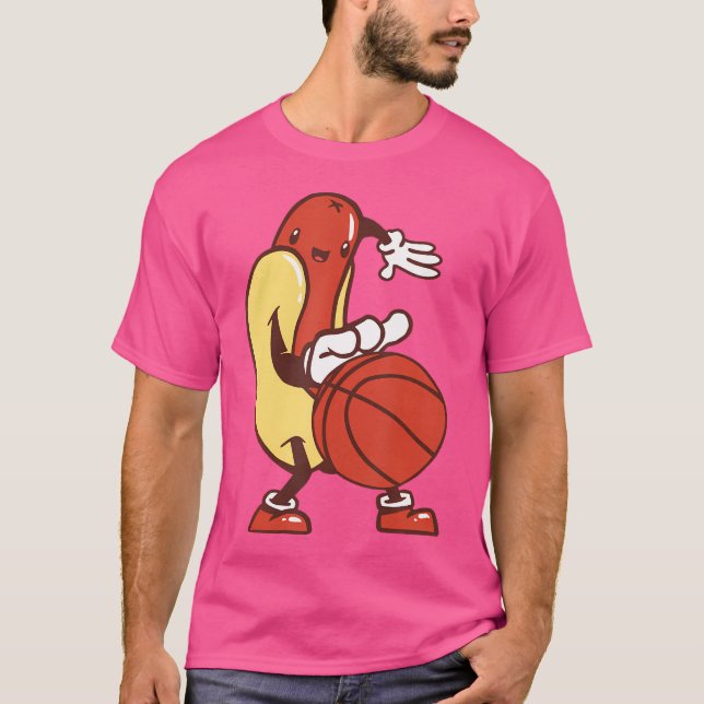 Camiseta Hotdog Basquetebol (Frente)