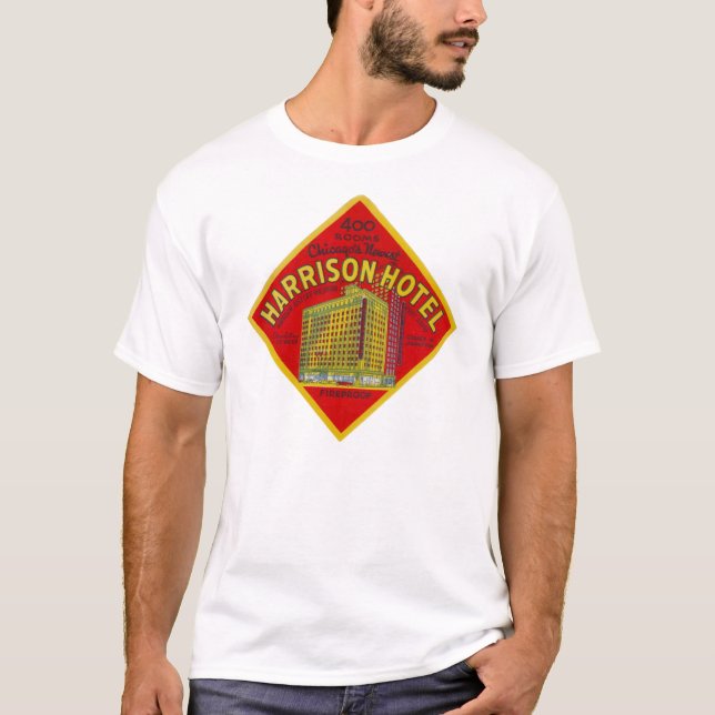 Camiseta Hotel Chicago de Harrison (Frente)