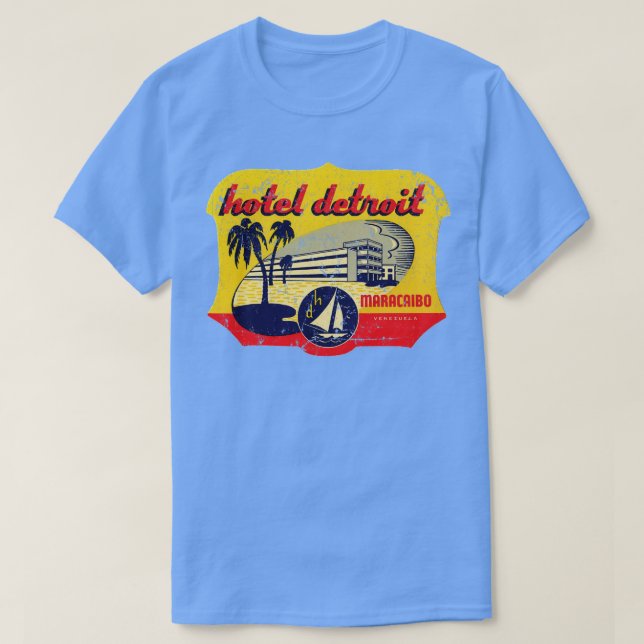 Camiseta Hotel Detroit (Frente do Design)