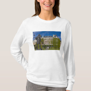 Camiseta Hotel Empress e estátua do Capitão James Cook,
