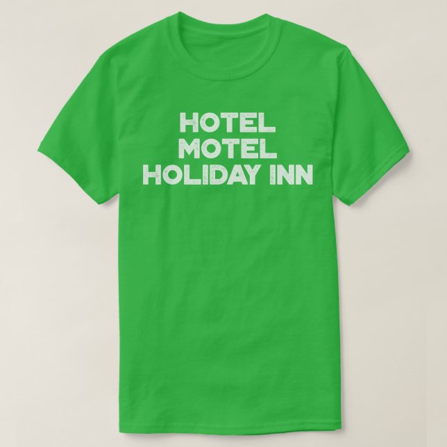 Camiseta Hotel Motel Holiday Na Gangue Sugarhill Vintage (Frente do Design)