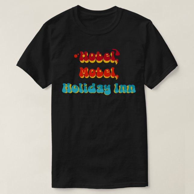 Camiseta Hotel Motel Inn Retro (Frente do Design)