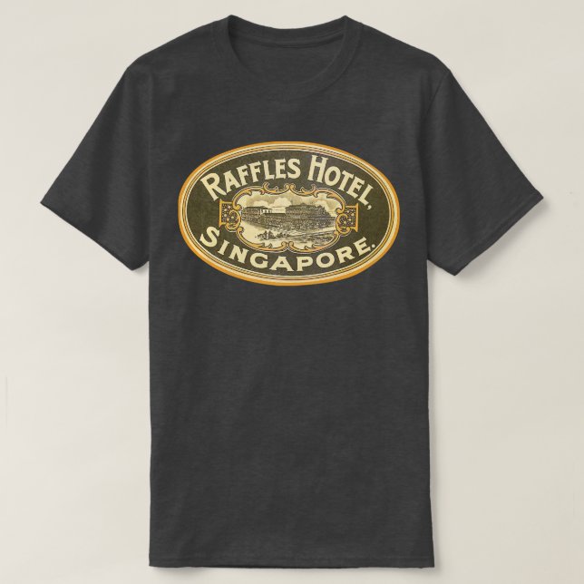 Camiseta Hotel Raffles Singapura (Frente do Design)