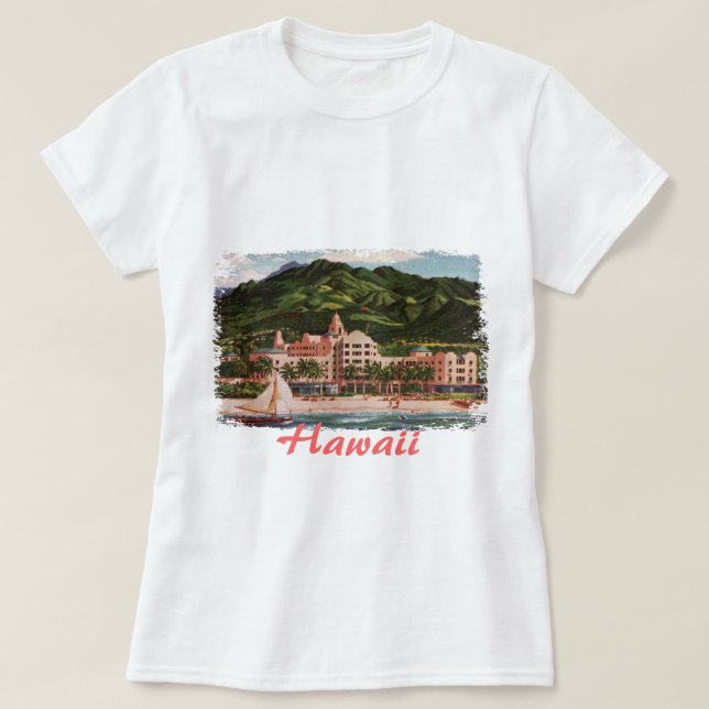 Camiseta Hotel Real Hawaiian (Frente do Design)