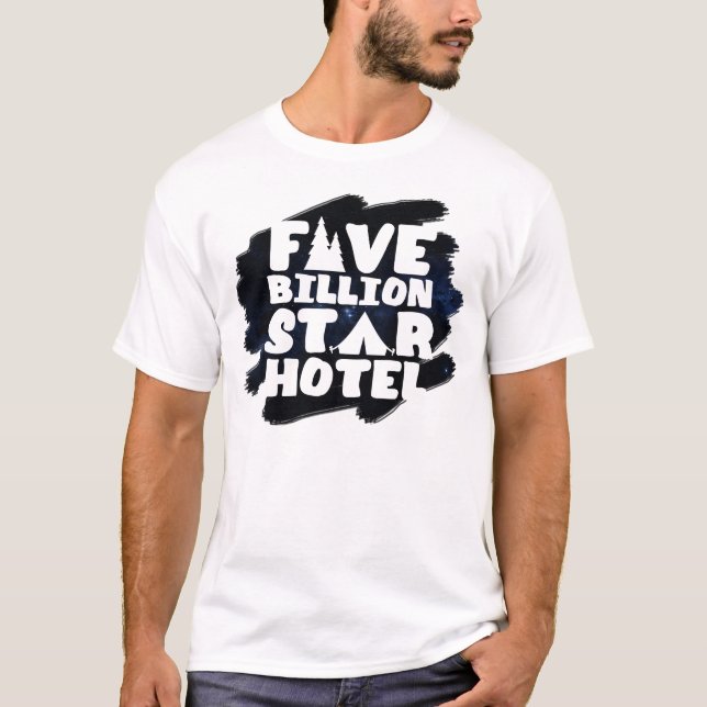 Camiseta Hotel Star Cinco Bilhões (Frente)