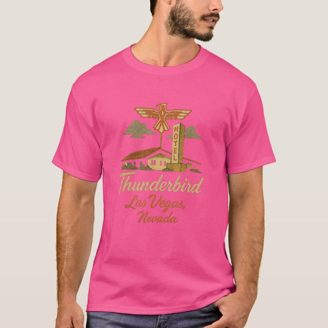 Camiseta Hotel Thunderbird em Las Vegas, Nevada (Frente)