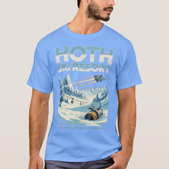 Camiseta Hoth Ski Resort (Frente)