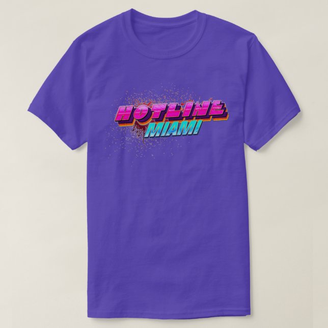 Camiseta Hotline Miami (Frente do Design)