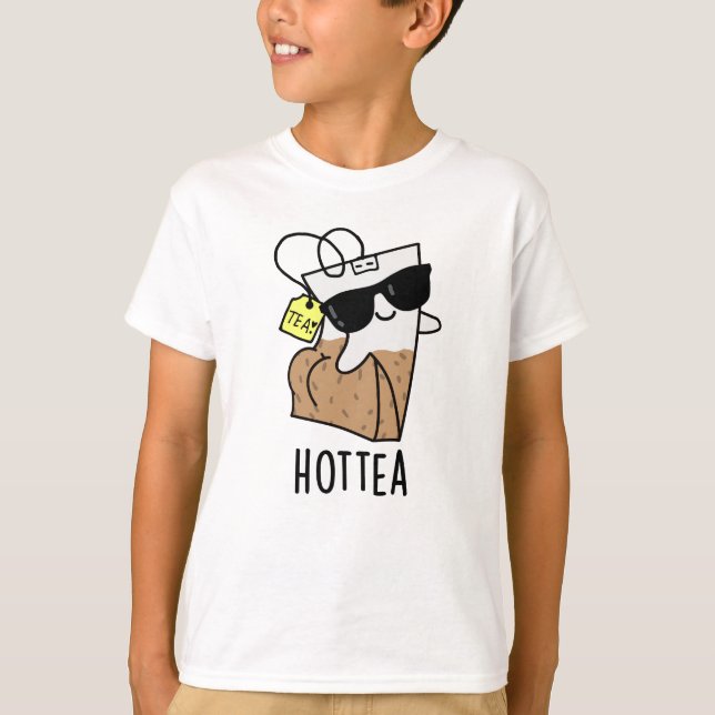 Camiseta Hottea Funny Hot Tea Pun (Frente)