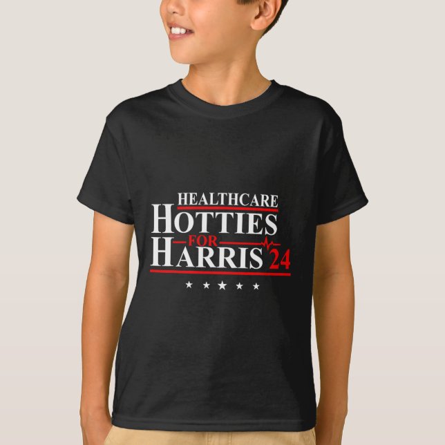 Camiseta Hotties De Saúde Para Harris 24 Design (Frente)