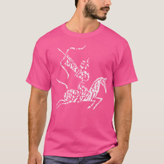 Camiseta Hou Yi Deus Da Arqueação O Antigo Esfregando A Mão